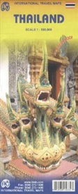 International Travel Maps ITM: Thailand 1:900 000
