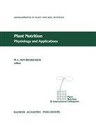 M. L. van Beusichem, International Plant Nutrition Colloquium, M L van Beusichem, M. L. van Beusichem, M. L. Van Beusichem, M.L. Van Beusichem - Plant Nutrition - Physiology and Applications