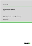 Payam Haerifar - Budgeting process, is it really necessary?