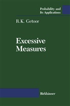 R K Getoor, R. Getoor, R. K. Getoor, R.K. Getoor - Excessive Measures