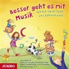 Besser geht es mit Musik, 1 Audio-CD (Livre audio)