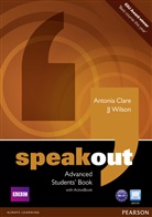 Antonia Clare, J.J. Wilson, JJ Wilson - Speakout: Speakout Advanced Students' Book and DVD/active Book Multi ROM Pack
