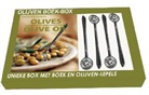 J. Mills-Hicks - Olijven boek-box + olijvenprikkers / druk 1