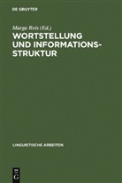 Marga Reis - Wortstellung und Informationsstruktur