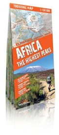 Collectif, TERRAQUEST, XXX - Comfort! map, Trekking map: AFRICA-THE HIGHEST PEAKS  1/150.000