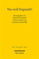 Kirchho, Gregor Kirchhof, Mage, Stefa Magen, Stefan Magen, Schneider... - Was weiß Dogmatik?