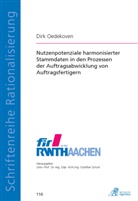 Dirk Oedekoven - Nutzenpotenziale harmonisierter Stammdaten in den Prozessen der Auftragsabwicklung von Auftragsfertigern