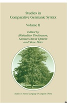 Samue David Epstein, Samuel David Epstein, Samuel David Epstein, Steve Peter, Hoskuldur Thrainsson, Höskuldur Thráinsson... - Studies in Comparative Germanic Syntax
