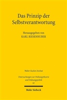 Kar Riesenhuber, Karl Riesenhuber - Das Prinzip der Selbstverantwortung