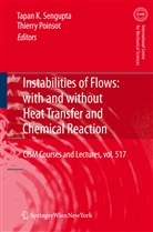 Poinsot, Poinsot, Thierry Poinsot, Tapa Sengupta, Tapan Sengupta - Instabilities of Flows: With and Without Heat Transfer and Chemical Reaction