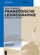 Elmar Schafroth - Französische Lexikographie