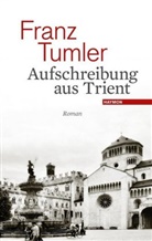 Sieglinde Klettenhammer, Franz Tumler - Aufschreibung aus Trient
