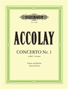 Jean B. Accolay, Jean Baptiste Accolay, Franziska Matz - Violin Concerto No. 1 in A minor (Edition for Violin and Piano by the Composer)