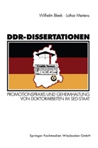 Wilhelm Bleek, Lotha Mertens, Lothar Mertens - DDR-Dissertationen