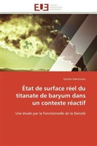 Geoslin Rakotovelo, Rakotovelo-g - Etat de surface reel du titanate