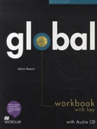 Kate Pickering, Adrian Tennant, Frances Watkins - Global: Beginner, Workbook with key and Audio-CD