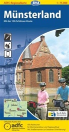 ADFC Regionalkarten: ADFC Regionalkarte Münsterland