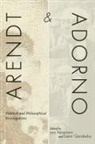 Lars (EDT)/ Gandesha Rensmann, Lars Gandesha Rensmann, RENSMANN LARS GANDESHA SAMIR SUR, Samir Gandesha, Rensmann Lars, Lars Rensmann - Arendt and Adorno
