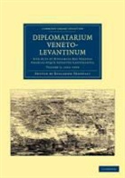 Riccardo Predelli, Riccardo Predelli - Diplomatarium Veneto-Levantinum