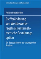 Philipp Hufenbecher - Die Veränderung von Wettbewerbsregeln als unternehmerische Gestaltungsoption