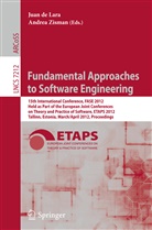 Jua de Lara, Juan De Lara, Juan de Lara, Zisman, Zisman, Andrea Zisman - Fundamental Approaches to Software Engineering