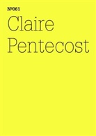 Claire Pentecost - Claire Pentecost