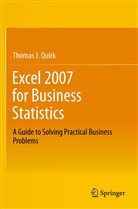 Thomas J Quirk, Thomas J. Quirk - Excel 2007 for Business Statistics