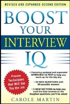 Martin, Carole Martin, Martin Carole - Boost your Interview IQ