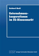 Reinhard Meckl, Reinhard Meckl - Unternehmenskooperationen im EG-Binnenmarkt