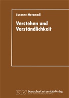 Susanne Klein, Susanne Motamedi - Verstehen und Verständlichkeit