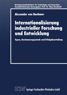 Alexander von Boehmer, Alexander v Boehmer - Internationalisierung industrieller Forschung und Entwicklung