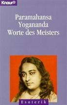 Paramahansa Yogananda, Paramahansa                 10000018121 Yogananda - Worte des Meisters