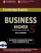 Cambridge BEC, Higher 5: Student's Book with answers and Audio CD
