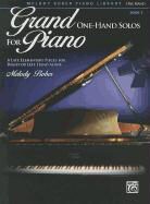 Alfred Publishing, Melody Bober, Melody (CON) Bober - Grand One-Hand Solos for Piano