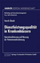 Henrik Olandt - Dienstleistungsqualität in Krankenhäusern