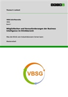 Thomas H Lenhard, Thomas H. Lenhard - Möglichkeiten und Herausforderungen der Business Intelligence im Klinikbereich