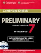 Cambridge Preliminary English Test, New Edition: Student's Book with answers and 2 Audio-CDs