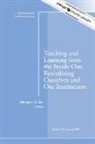Margaret Golden, Teaching and Learning (COR), Tl (Teaching and Learning), Margaret Golden - Teaching and Learning from the Inside Out
