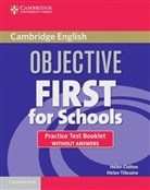 Objective First Certificate, Third edition: Practice Test Booklet without answers with Audio-CD