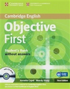 Cape, Sharp - Objective First Certificate, Third edition: Student's Book without answers with CD-ROM