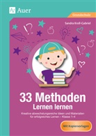 Heinz Klippert, Sandra Kroll-Gabriel - 33 Methoden Lernen lernen