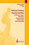 M. Brocato, Maurizio Brocato, P. Podio-Guidigli, Paolo Podio-Guidugli - Rational Continua, Classical and New