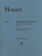 Wolfgang A. Mozart, Wolfgang Amadeus Mozart, Wolf-Dieter Seiffert - Wolfgang Amadeus Mozart - "Wunderkind"-Sonaten Band I für Klavier und Violine KV 6-9. Bd.1