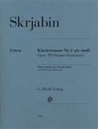 Alexander Skrjabin, Alexandr N. Skrjabin, Valentina Rubcova - Alexander Skrjabin - Klaviersonate Nr. 2 gis-moll op. 19 (Sonate-Fantaisie)