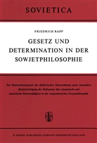 F. Rapp, F. Rapp - Gesetz und Determination in der Sowjetphilosophie