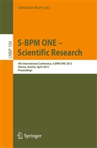 Christia Stary, Christian Stary - S-BPM ONE - Scientific Research