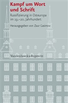 Zau Gasimov, Zaur Gasimov - Kampf um Wort und Schrift