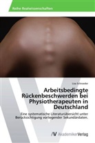 Lisa Schroeder - Arbeitsbedingte Rückenbeschwerden bei Physiotherapeuten in Deutschland