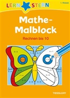Johannes Blendinger, Sabine Schwertführer, Johannes Blendinger - Mein Mathe-Malblock: LERNSTERN Mathe-Malblock 1. Klasse. Rechnen bis 10