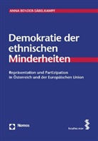 Anna Bender-Säbelkampf - Demokratie der ethnischen Minderheiten